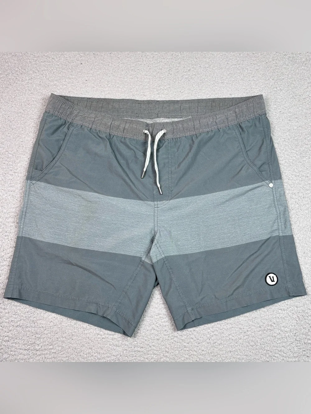 Vuori Kore Shorts Men's Size XXL (Estimated) Lined Athletic Stretch ***